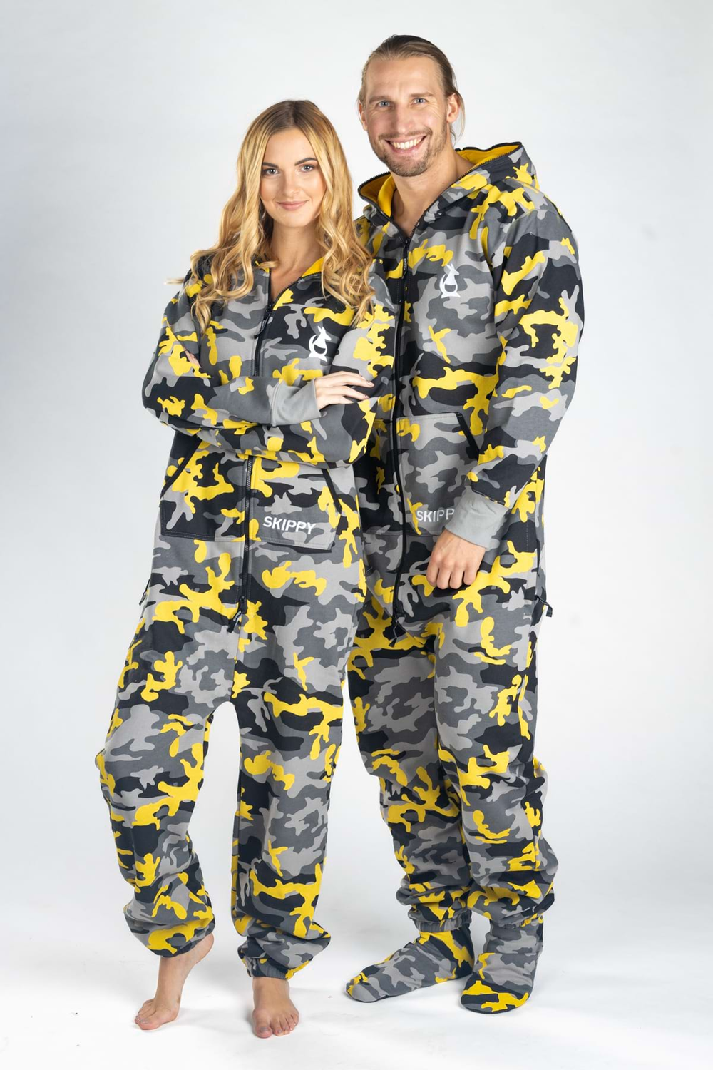 Onesie – Camo gelb