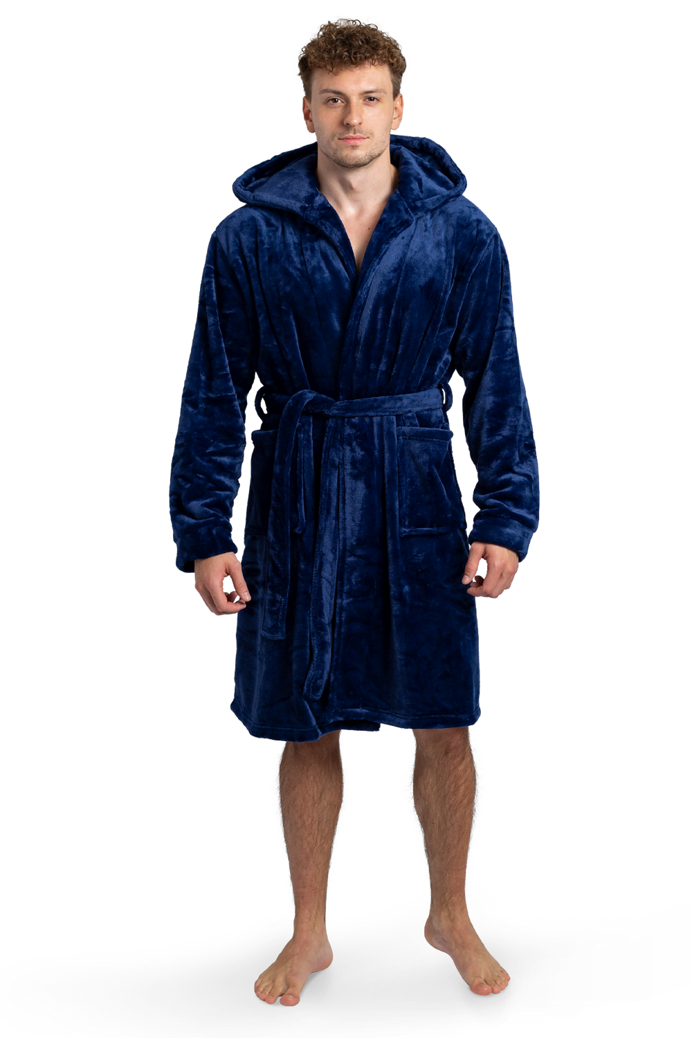 Herren-Bademantel – navy