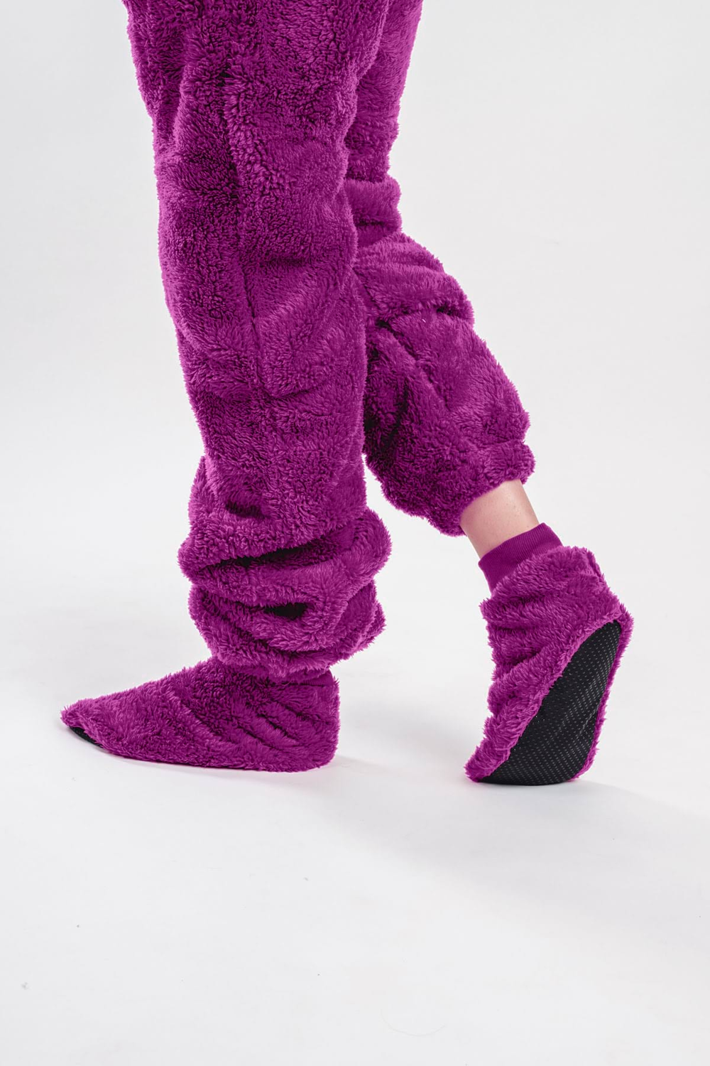 Onesie Teddy – plum