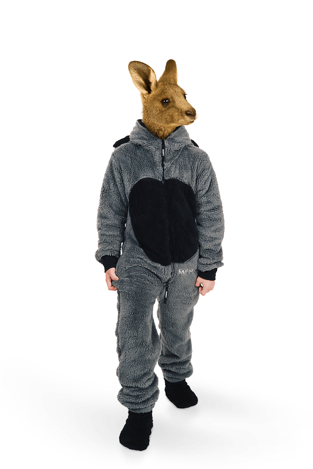 Kinder-Onesie Teddy – Waschbär