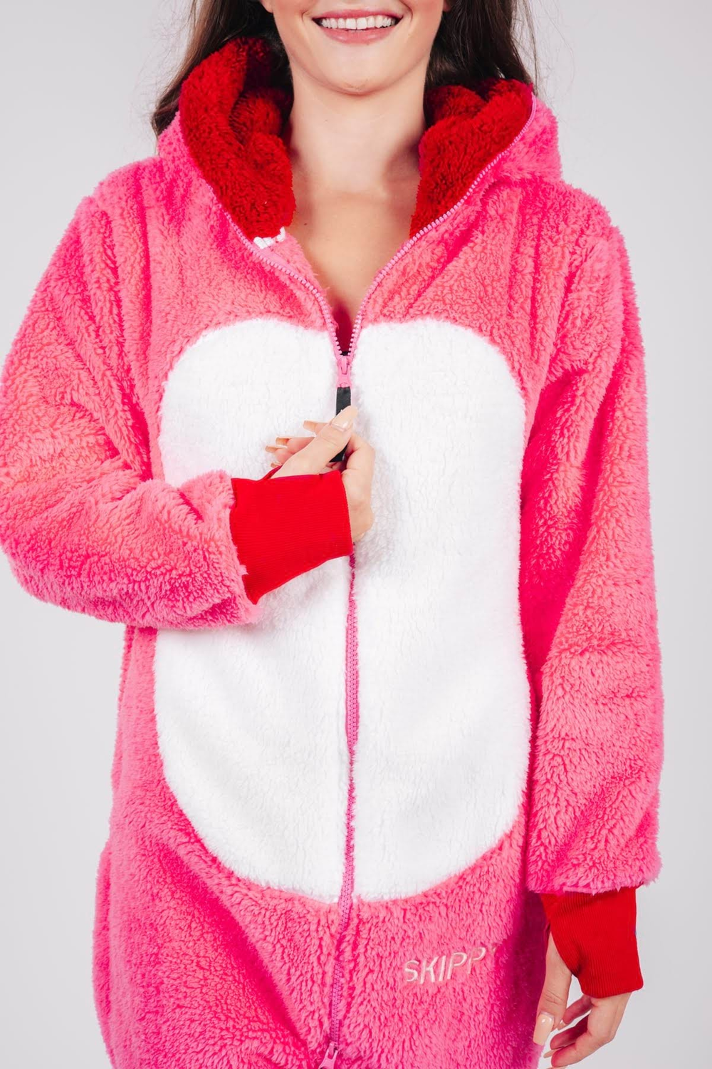 Onesie Teddy – Einhorn pink