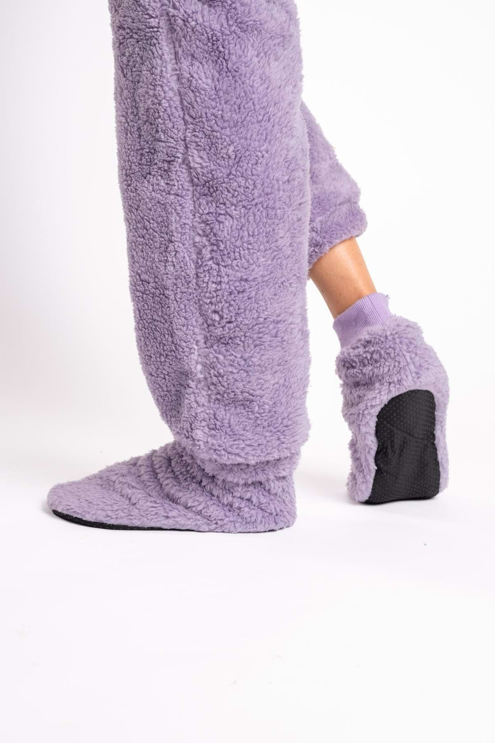 Onesie Teddy – dusty lilac