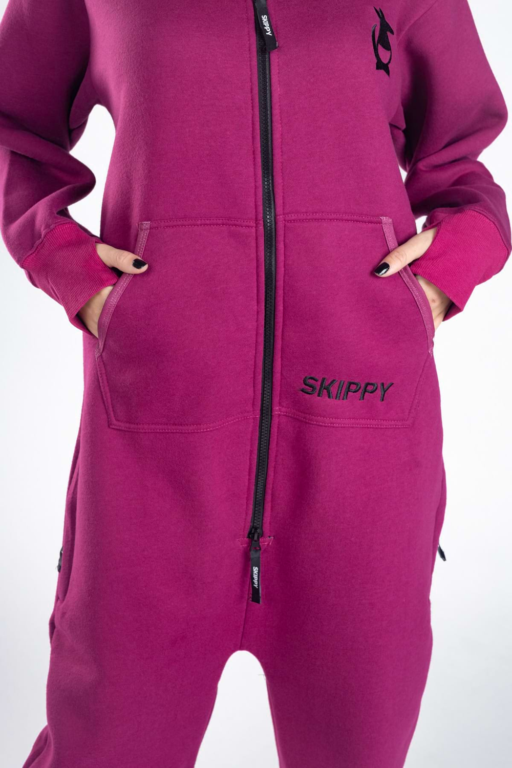 Onesie – Electric plum